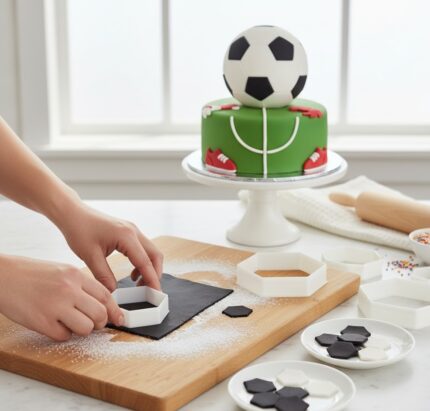 Fondant Football Cutter 