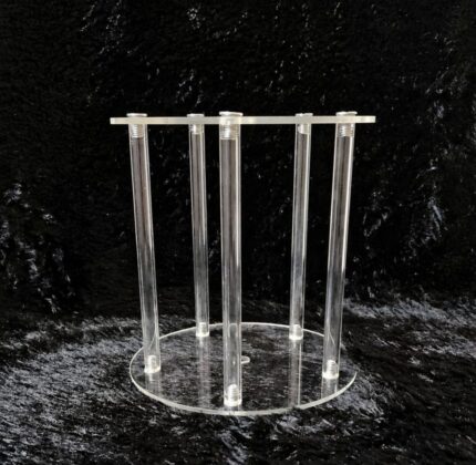 Acrylic Rod Cake Stand