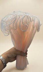 Noor Net (Mesh Net) with Pearl Border - Image 8