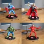 Avengers Theme Cake Topper Set (4 Pcs)