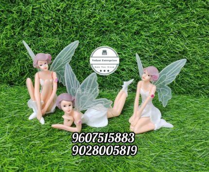 Fairy Doll Cake Topper Set (3 Pcs)
