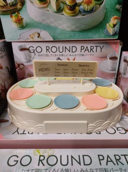 🎡 Oval "Go Round" Rotating Cupcake & Snack Display ✨