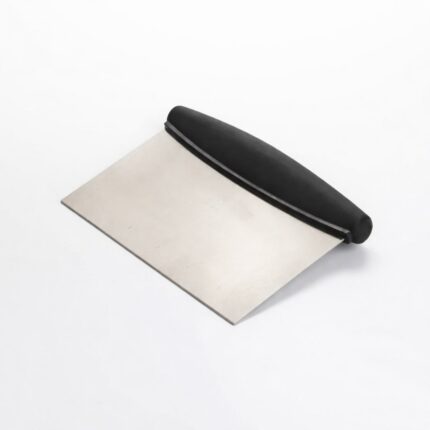 14cm Professional Cake Scraper / Dough Cutter Black Handle